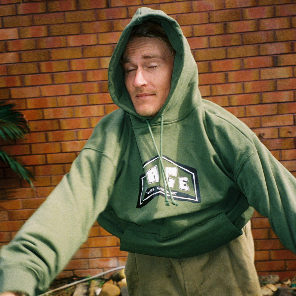 RAGE SURF HARDWARE HOOD - GRN