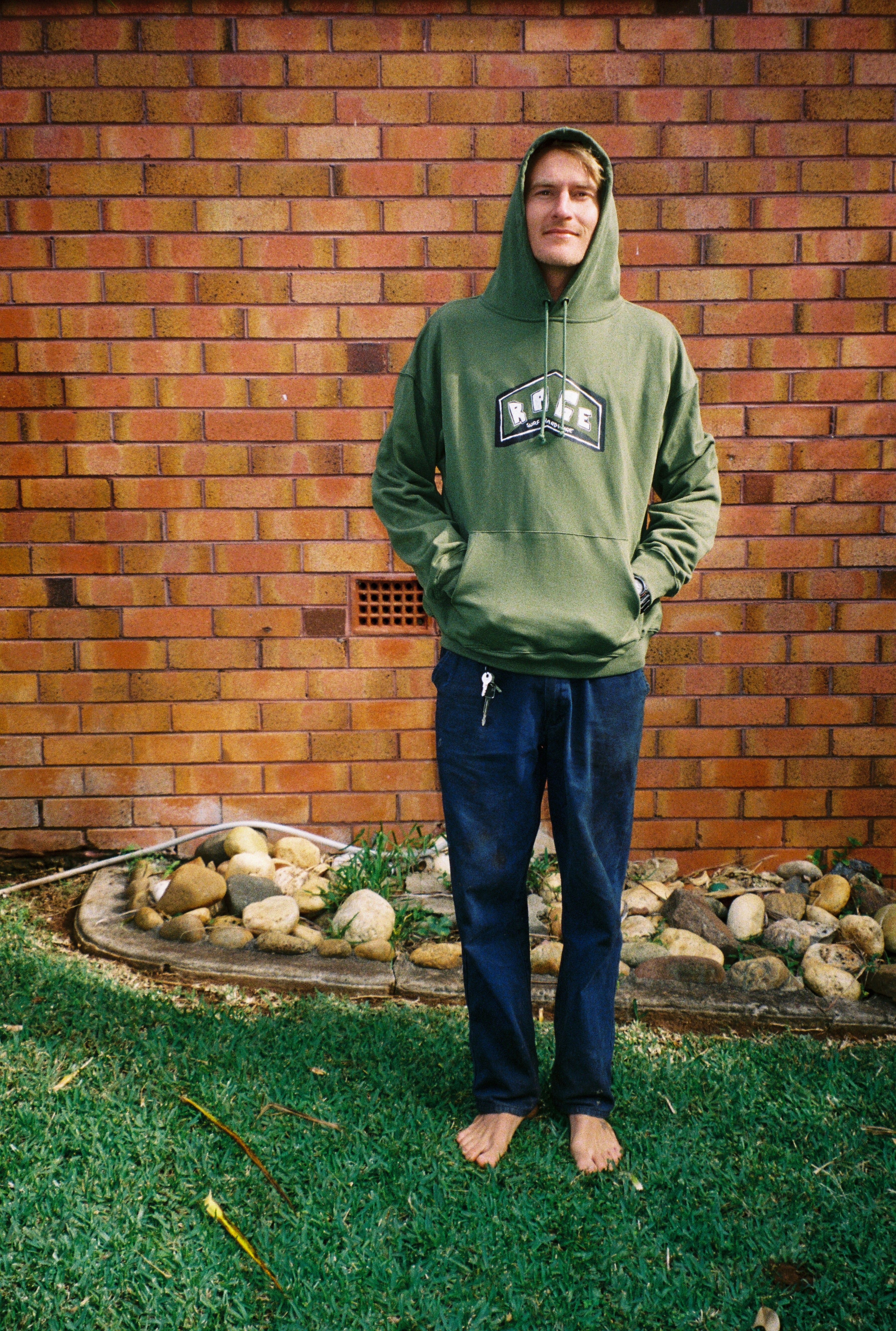 RAGE SURF HARDWARE HOOD - GRN