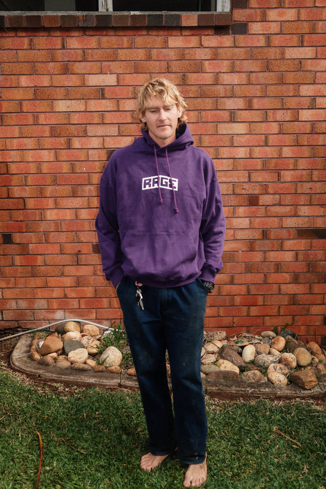 RAGE LOGO HOOD - PRP