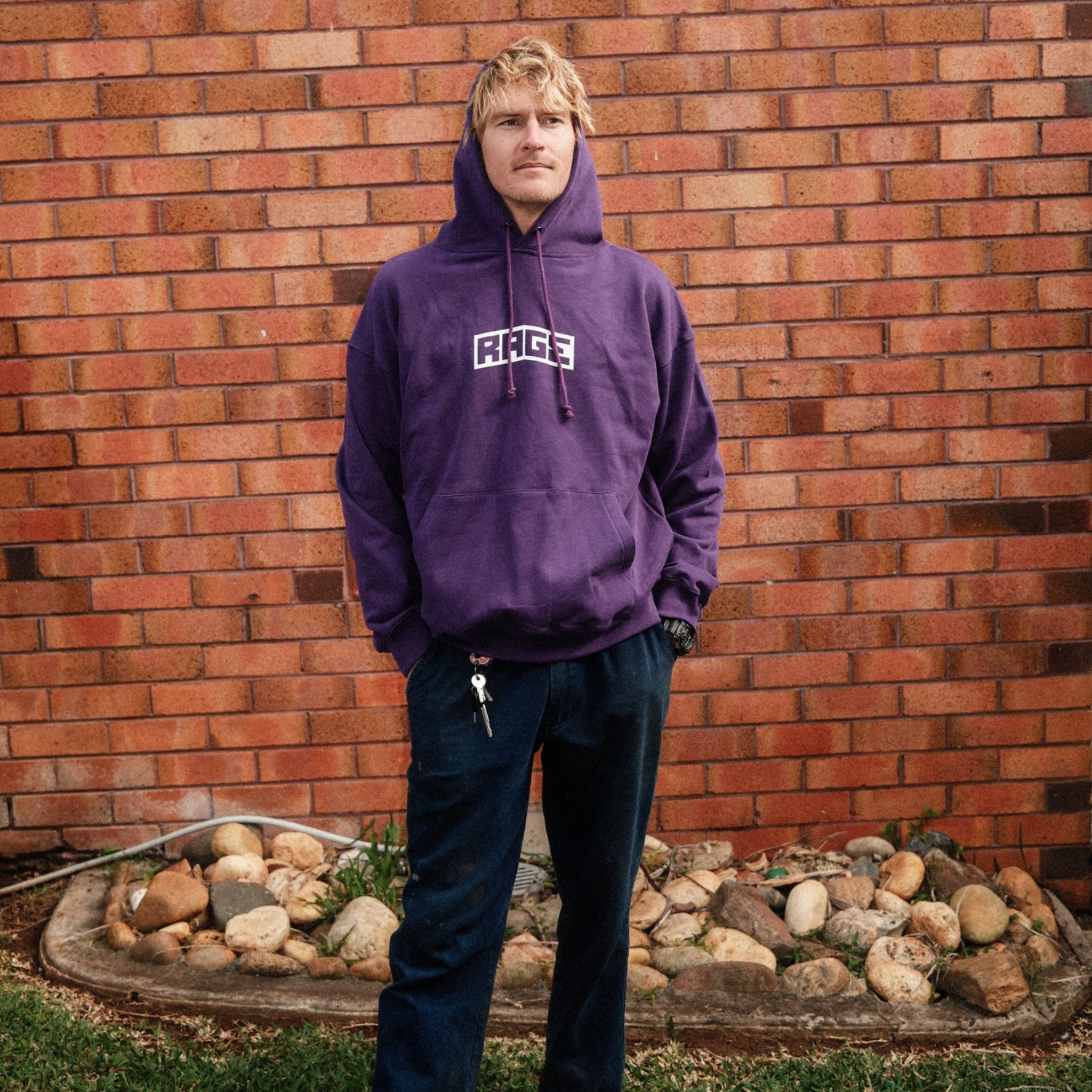 RAGE LOGO HOOD - PRP